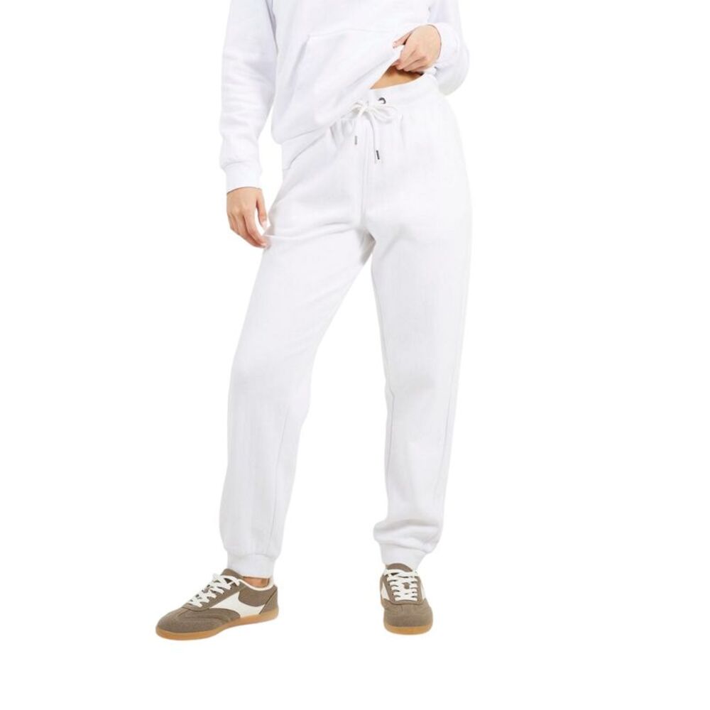 Brave Soul Unisex Adult Plain Sweatpants / White